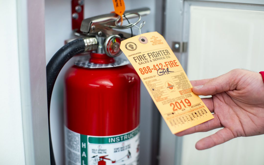 Extinguisher fire often inspected should inspection monthly